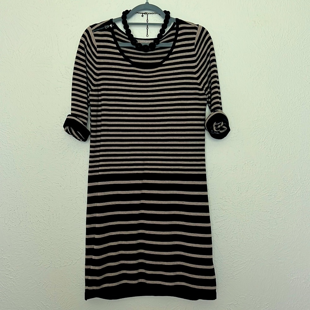 BR Factory 3/4 Sleeve Sweater Dress